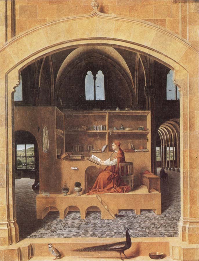 St Jerome in His Study